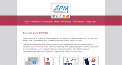 Desktop Screenshot of apmcontrol.com